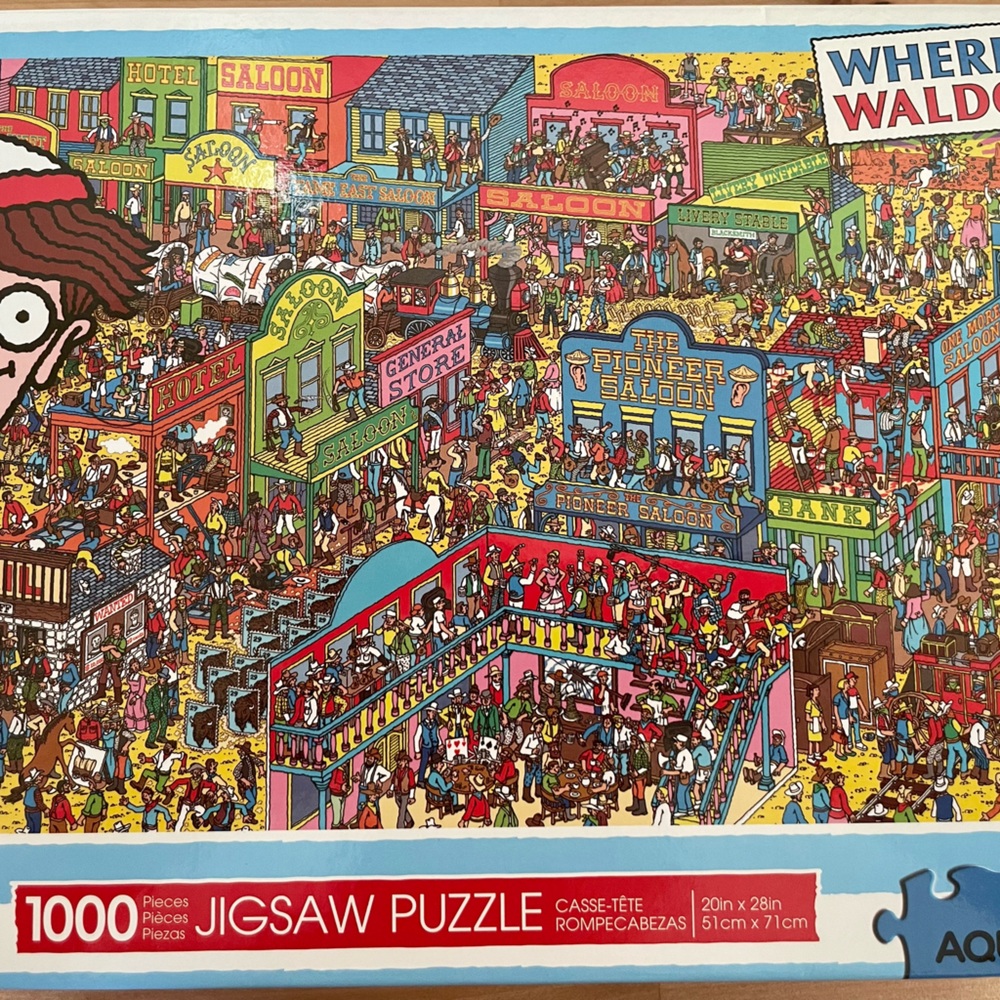 Jigsaw Puzzle-1000 piece “Where’s Waldo”